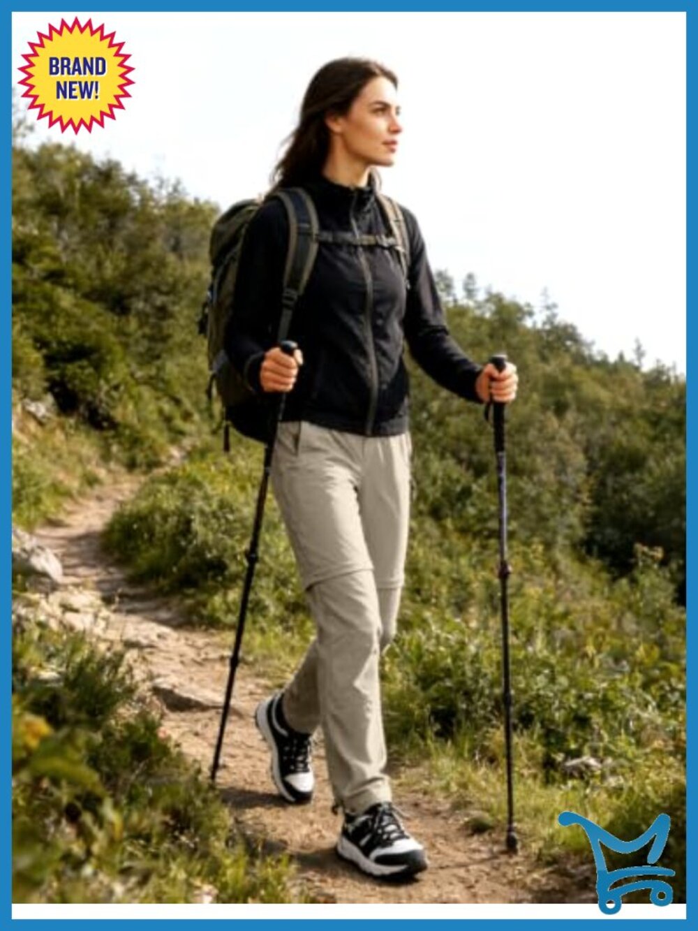 Convertible Zip Off Quick Dry Hiking Pants - Picture 2 of 6